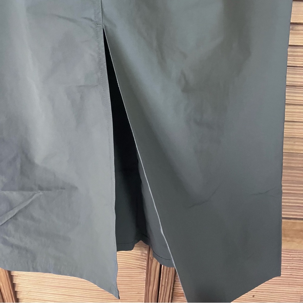 Ardene Graphite Grey Utility Cargo Parachute Longline Maxi Skirt Women’s M - Picture 7 of 10